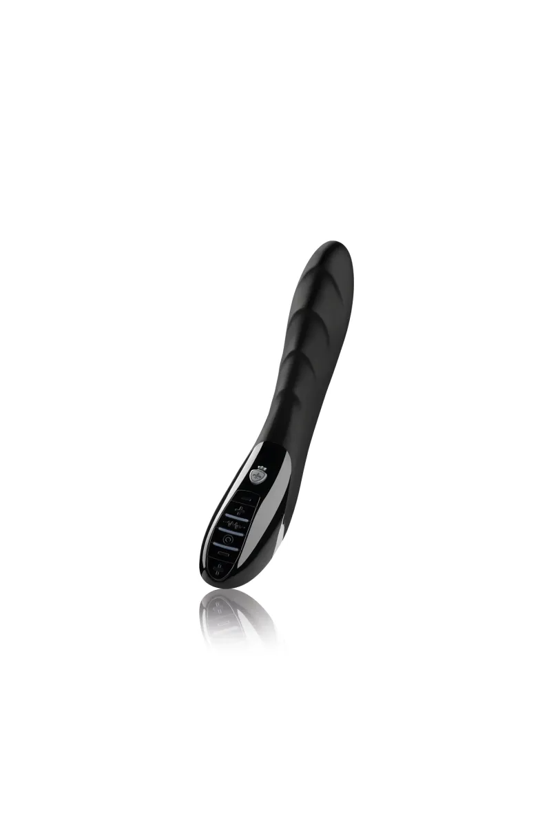 Mystim Sizzling Simon eStim Vibrator, Black Edition