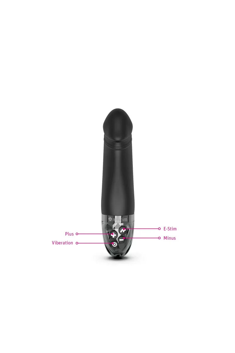 Mystim Real Deal Neal eStimVibrator, Black