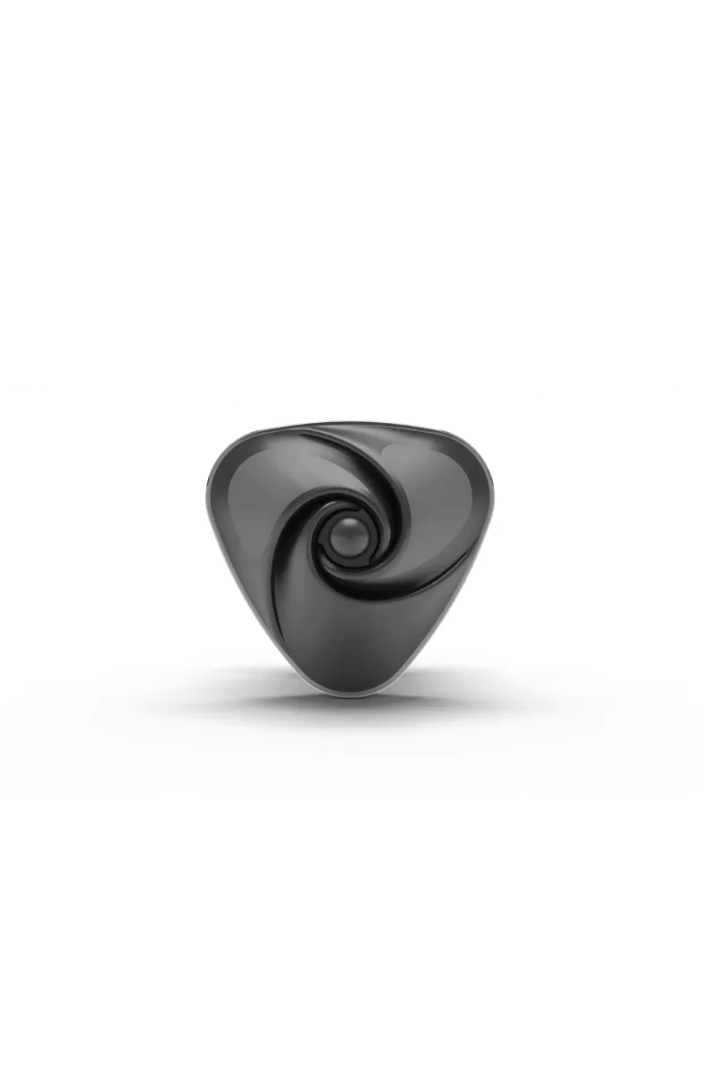 Mystim Heart's Desire eStim layonvibrator, Black