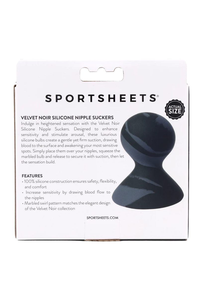 Velvet Noir Silicone Nipple Suckers