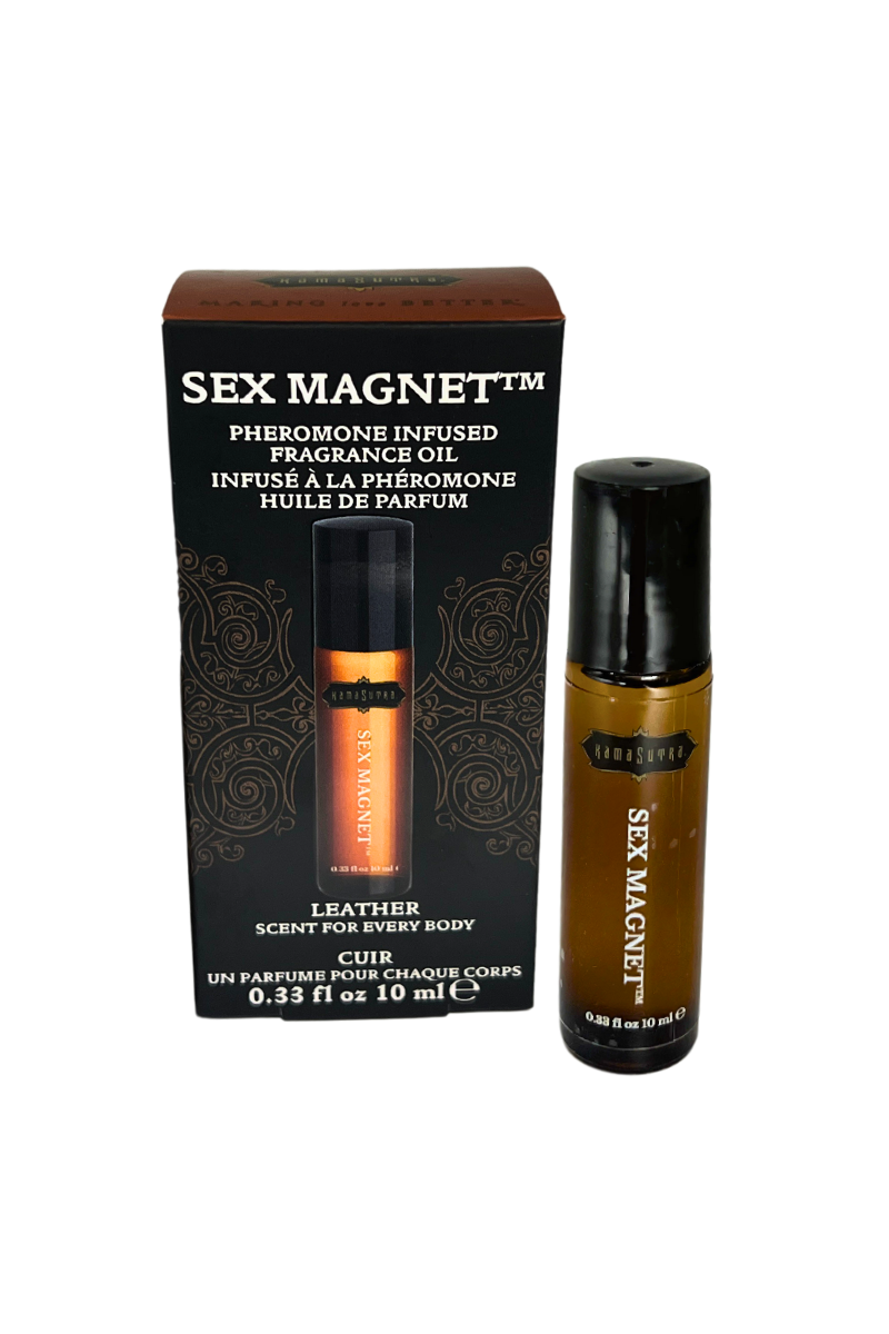 Sex Magnet Pheromone - Leather Roll On Fragrance Oil 0.33 fl oz 10 ml