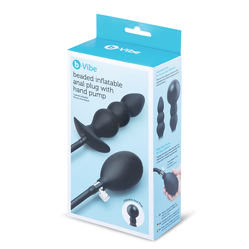 B-VIBE INFLATABLE ANAL PLUGS - Sex Toy Clearance
