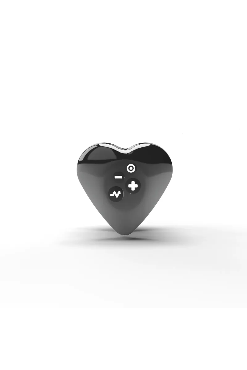 Mystim Heart's Desire eStim layonvibrator, Black