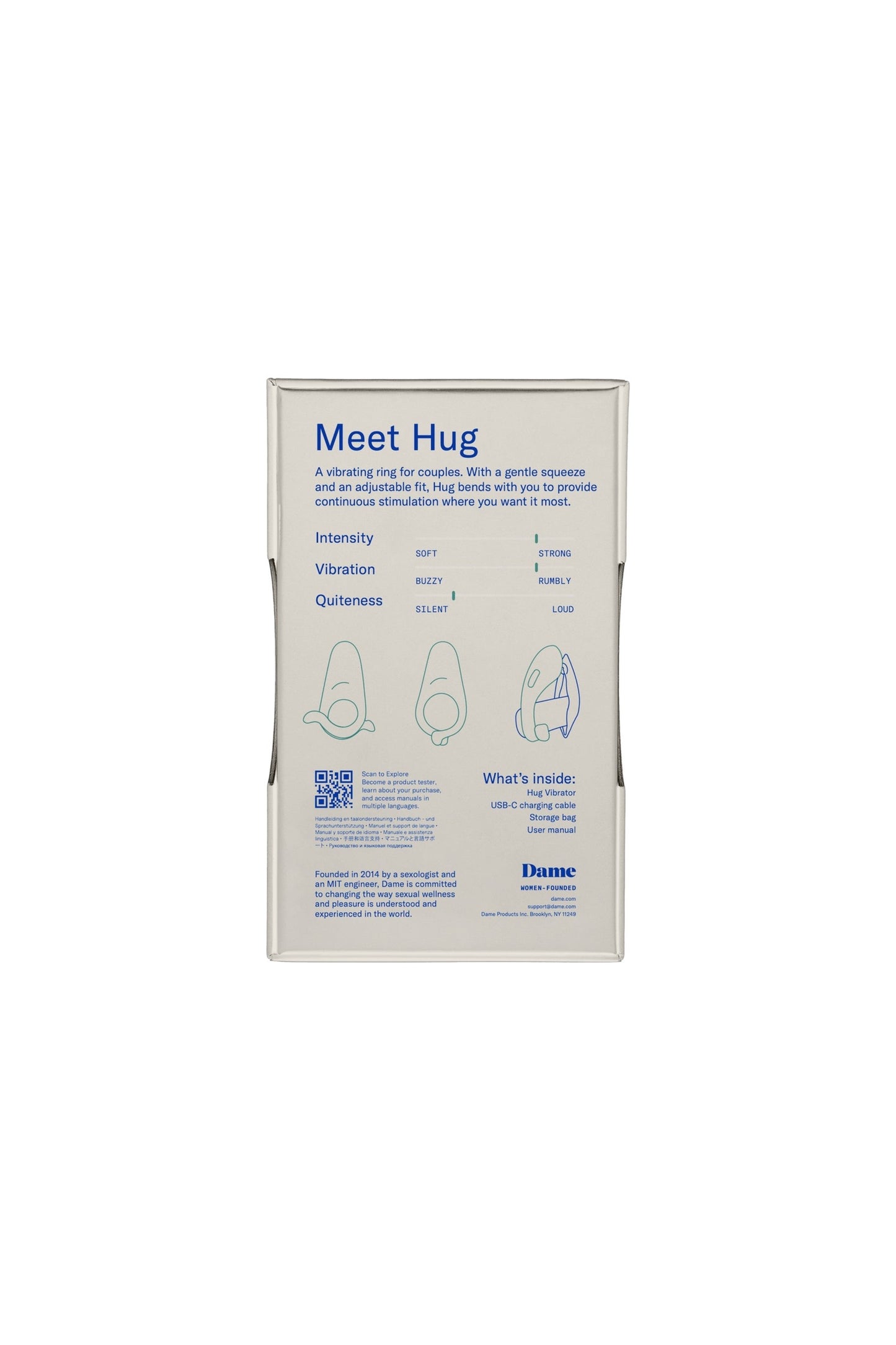 Hug, Adjustable Cock Ring Fir
