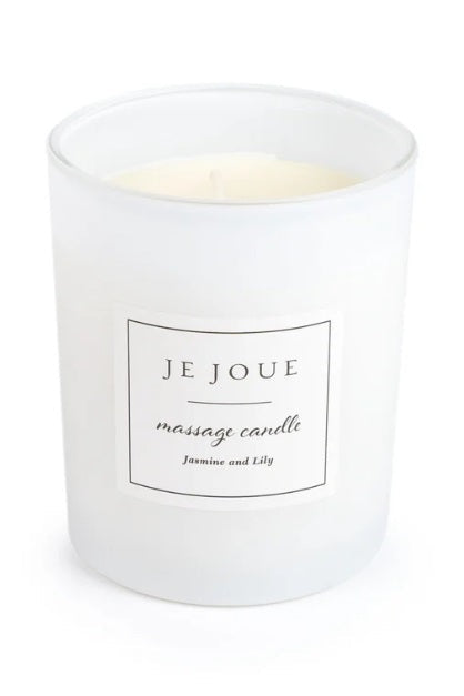 Nice and Naughty Gift Set: White, Pink - Candle, Ami, G-Spot Bullet, Treat Cards