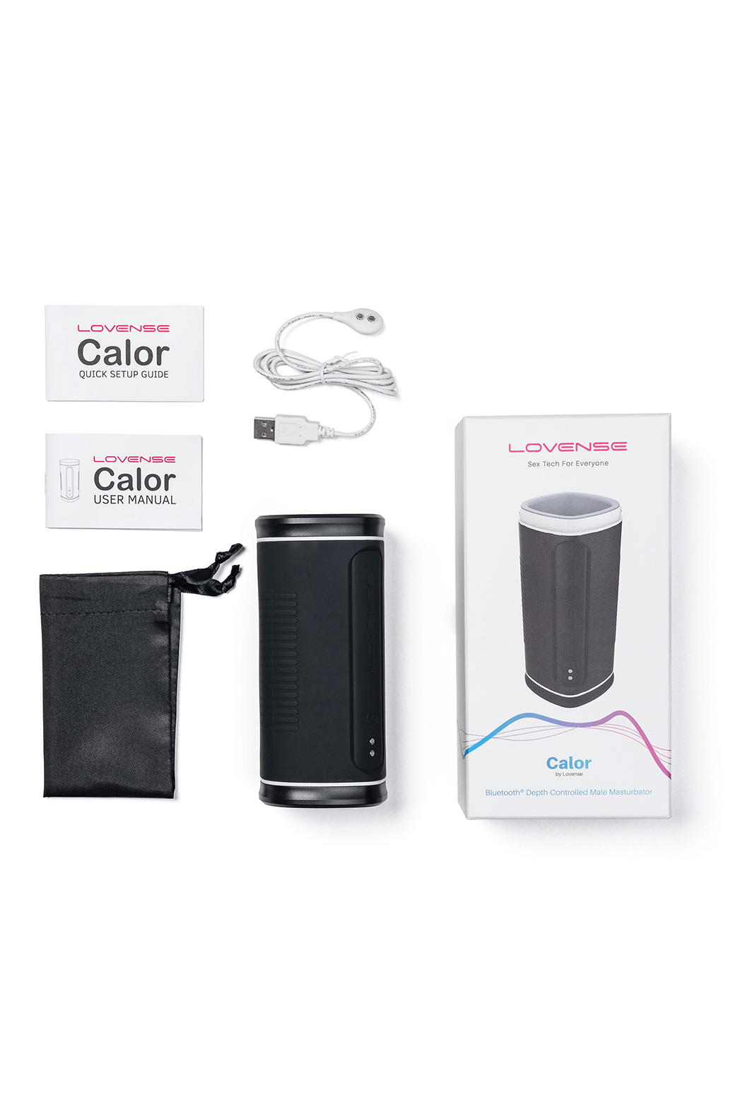 CALOR BY LOVENSE BLUETOOTH DEPTH CONTROLLED MALE MASTURBATOR