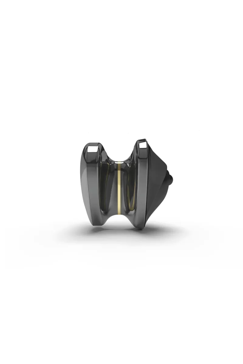 Mystim Heart's Desire eStim layonvibrator, Black