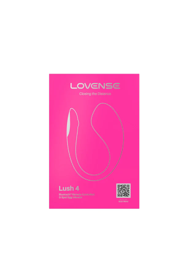 LOVENSE LUSH 4 REMOTE CONTOL VIBRATOR - PINK