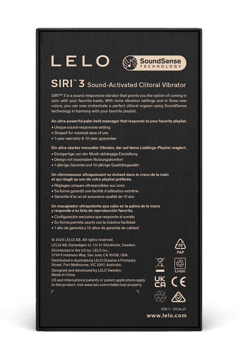 SIRI 3 Calm Lavender - Free Shipping