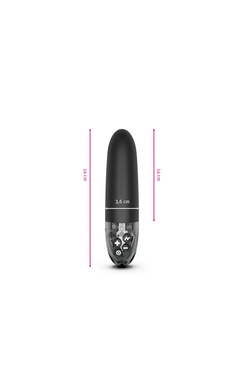 Mystim Sleak Freak eStimVibrator, Black