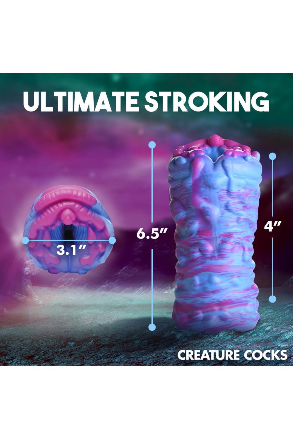 Cyclone Squishy Alien Vagina Stroker Free Shipping