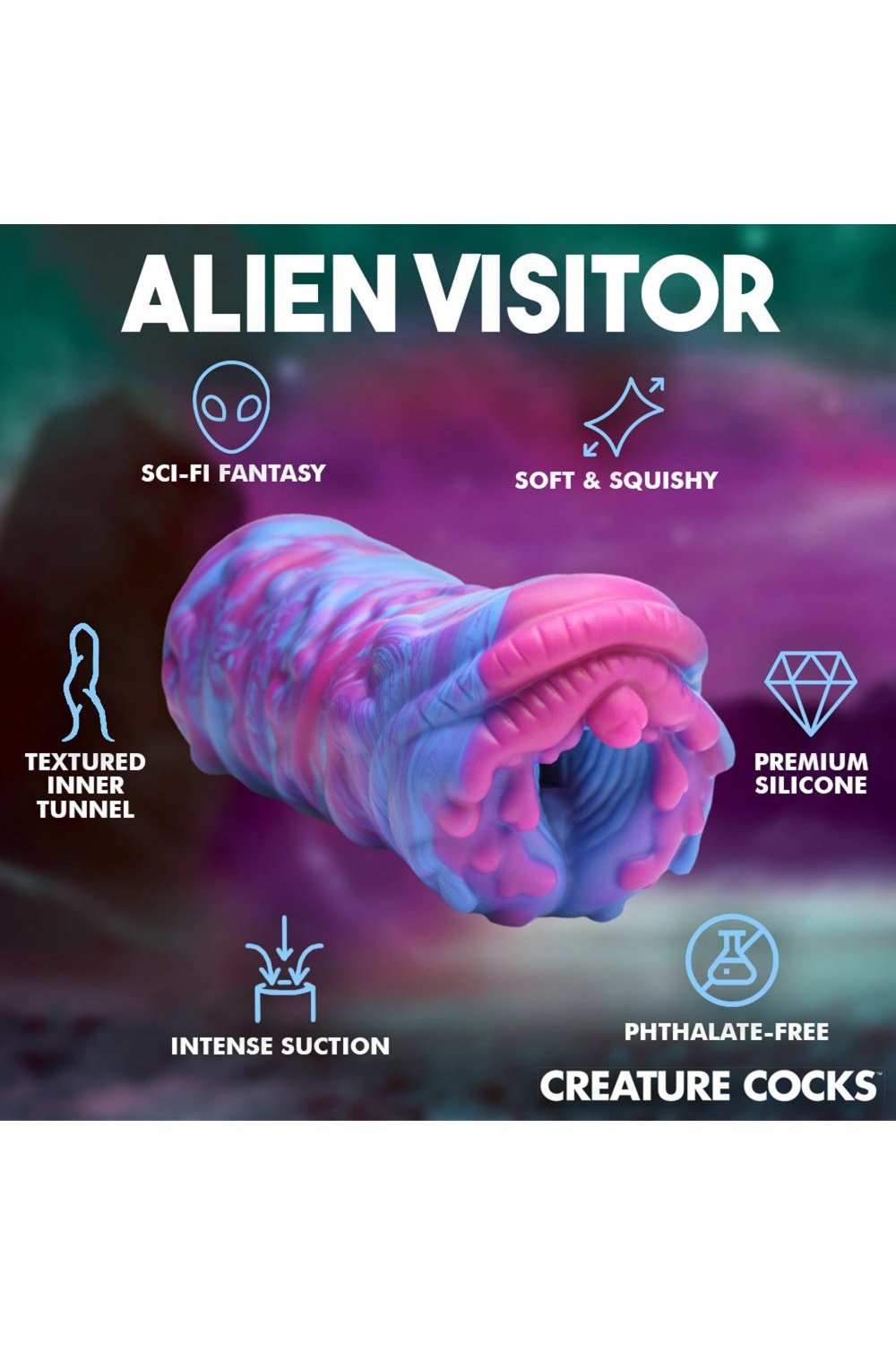 Cyclone Squishy Alien Vagina Stroker Free Shipping