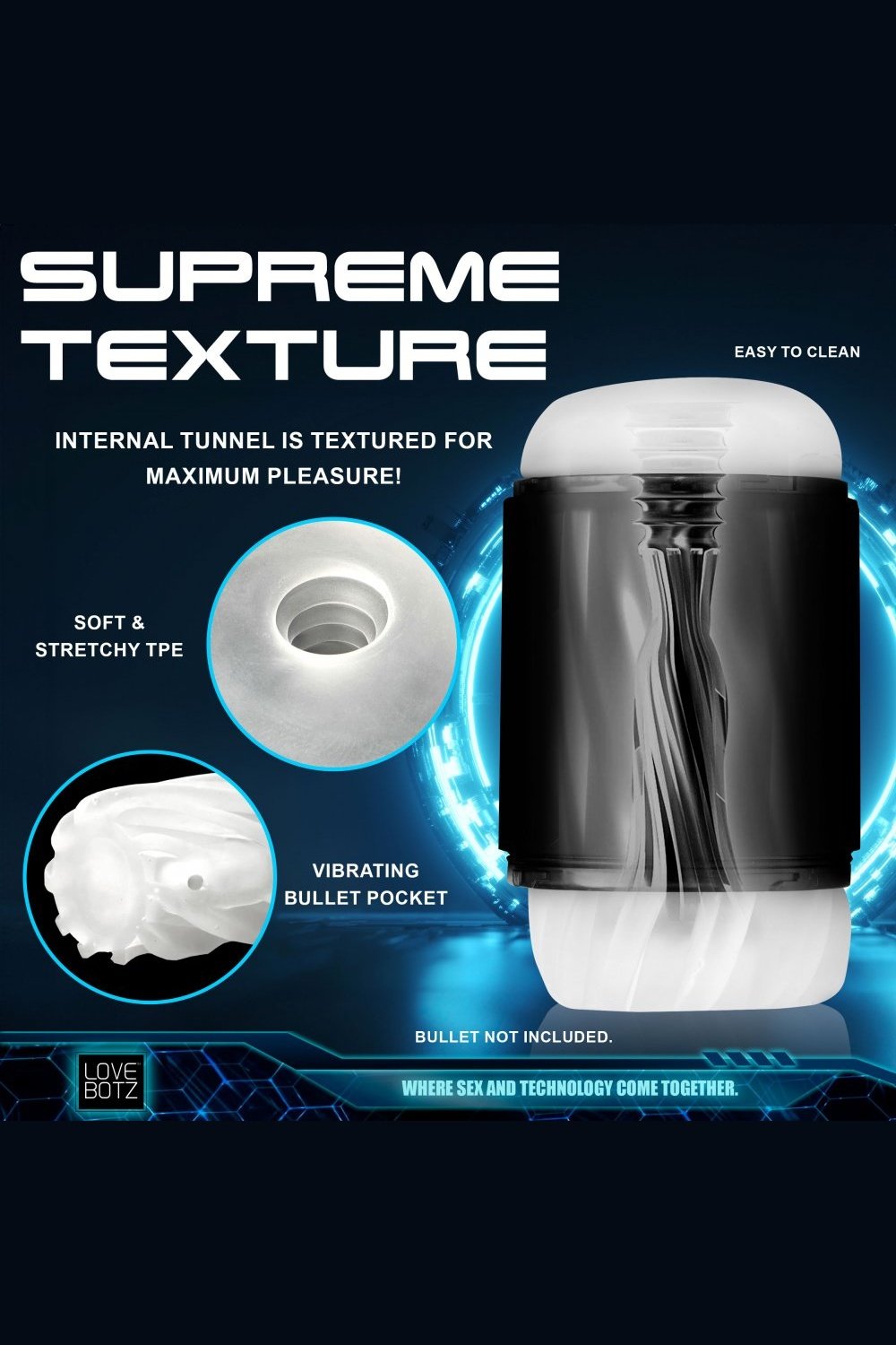 The Milker Mega-Pod Sucking Masturbator - Free Shipping