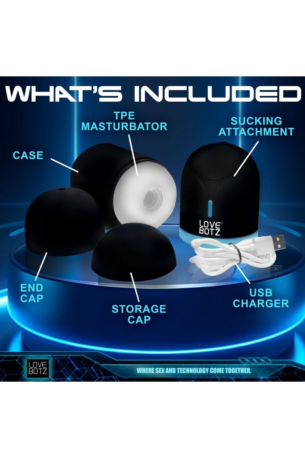 The Milker Mega-Pod Sucking Masturbator - Free Shipping