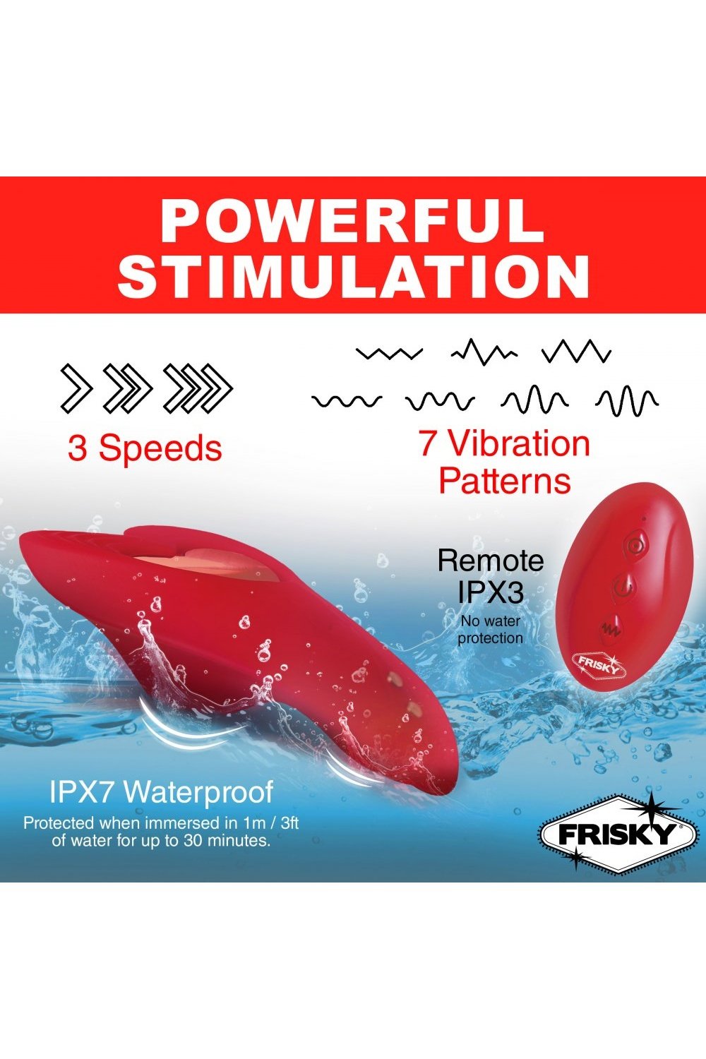 Love Connection Silicone Panty Vibe with Remote Control - Free Shipping