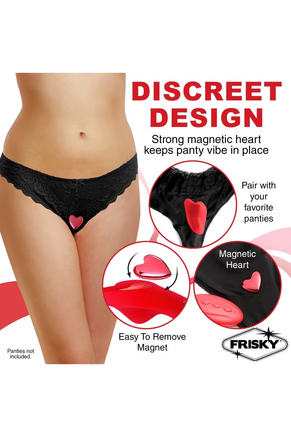 Love Connection Silicone Panty Vibe with Remote Control - Free Shipping