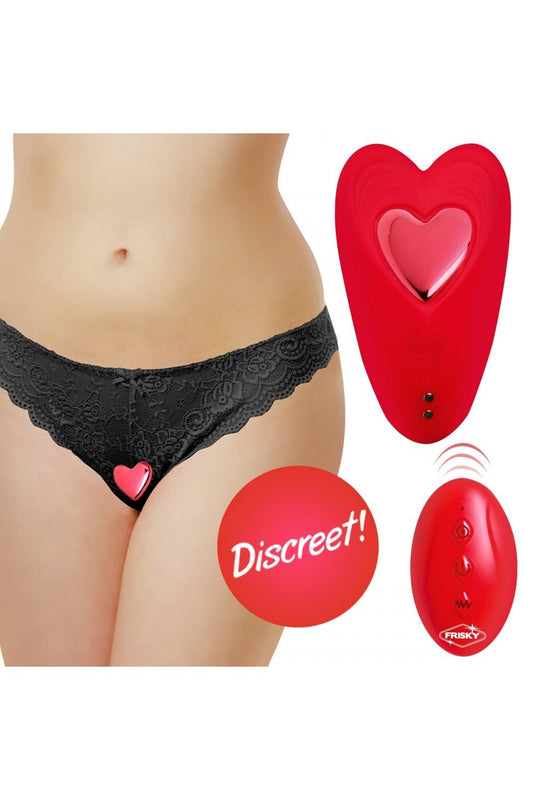 Love Connection Silicone Panty Vibe with Remote Control - Free Shipping