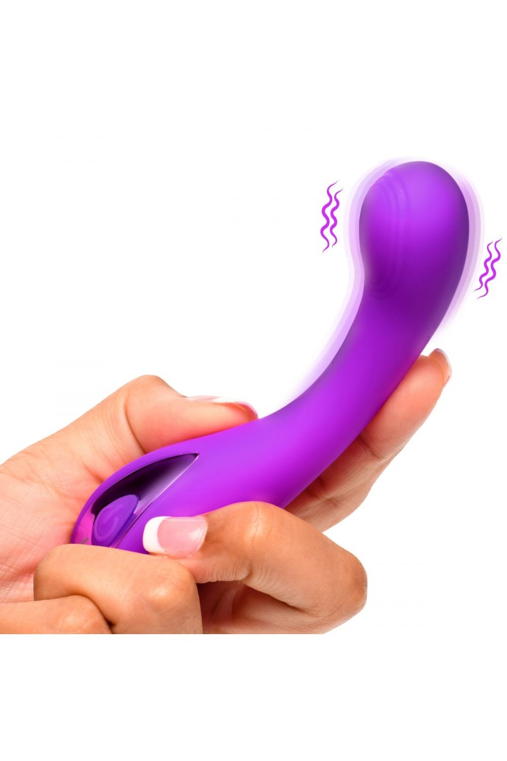 G-Spot Silicone Vibrator - Purple