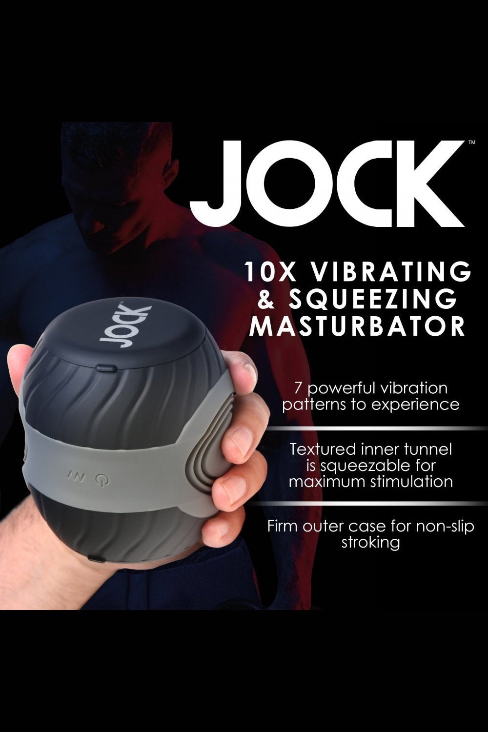 10X Vibrating & Squeezing Masturbator - Free Shipping