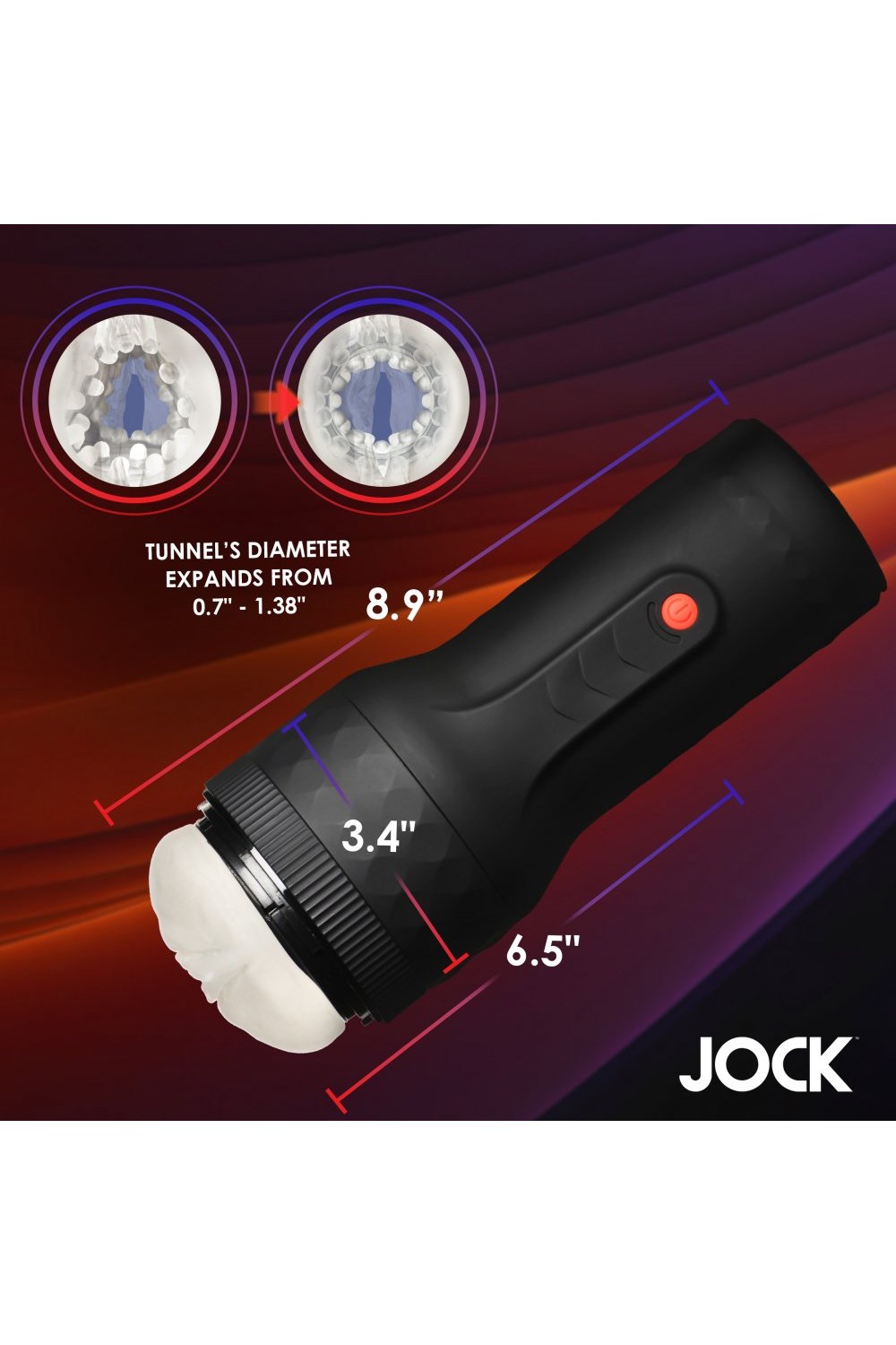 Tightening and Vibrating Masturbator - Free Shipping
