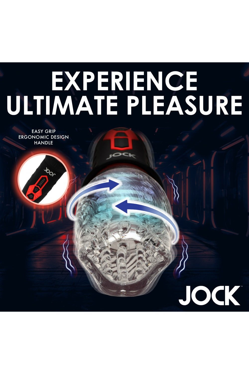 Spinning and Vibrating Masturbator - Free Shipping