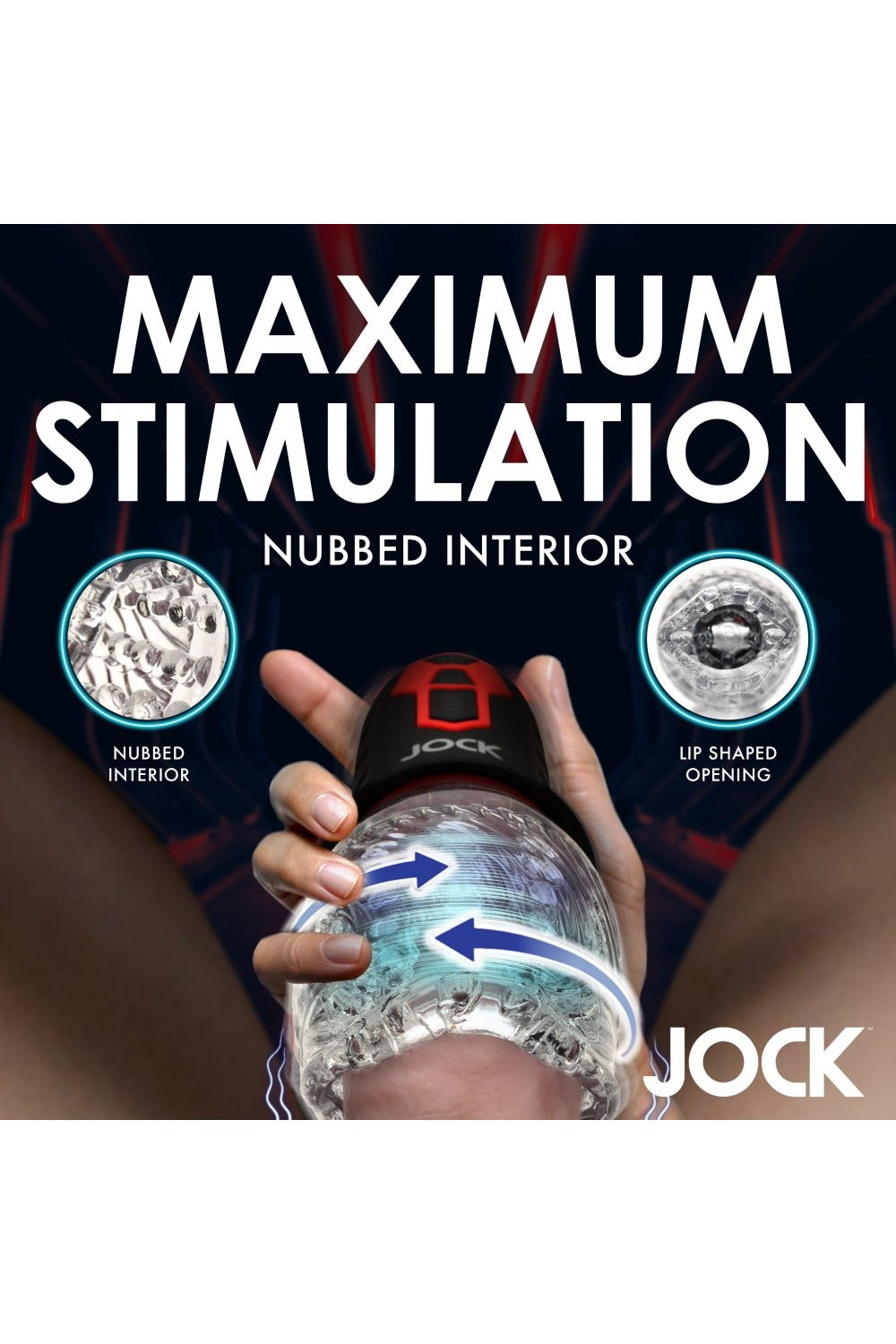 Spinning and Vibrating Masturbator - Free Shipping