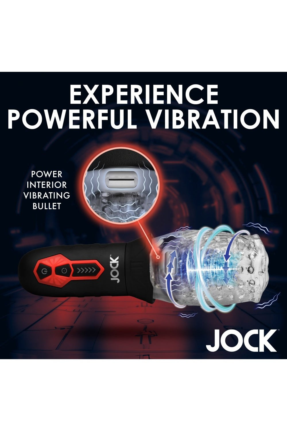 Spinning and Vibrating Masturbator - Free Shipping