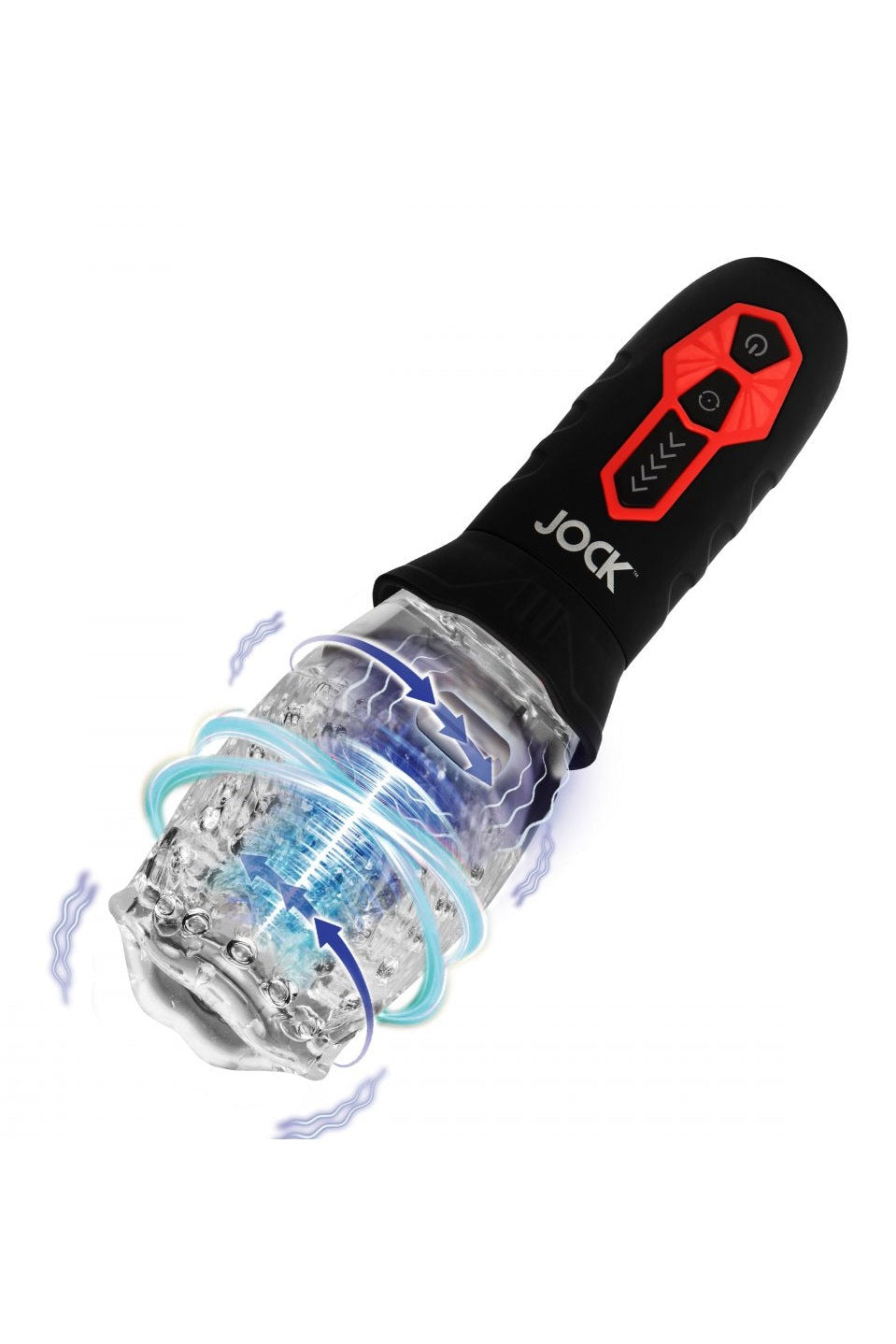 Spinning and Vibrating Masturbator - Free Shipping