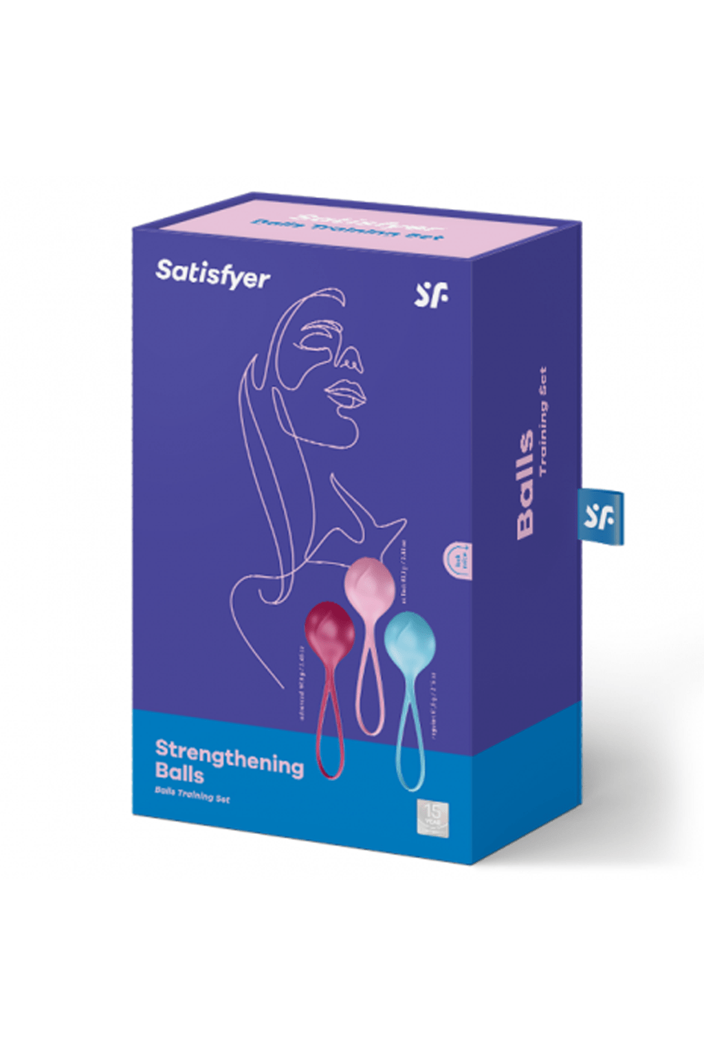 Strengthening Balls (set of 3) - turquoise, red, pink - Free Shipping