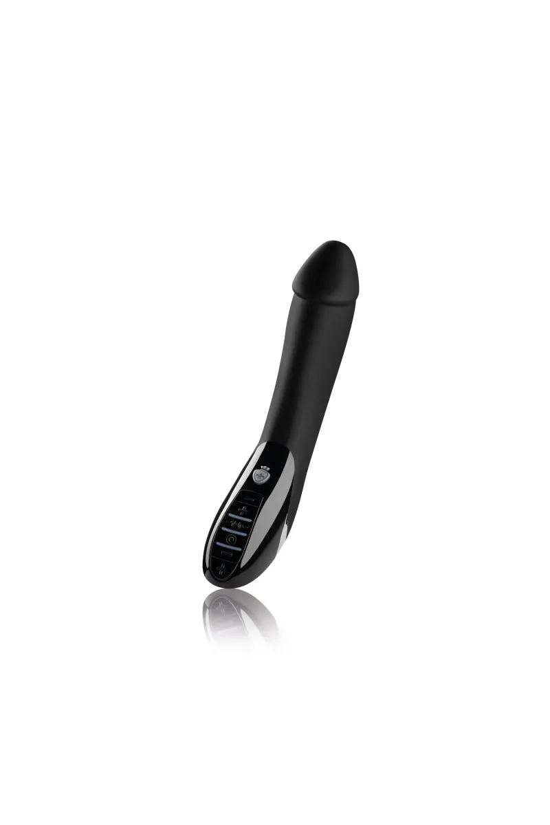 Mystim Tickling Truman eStim Vibrator, Black Edition