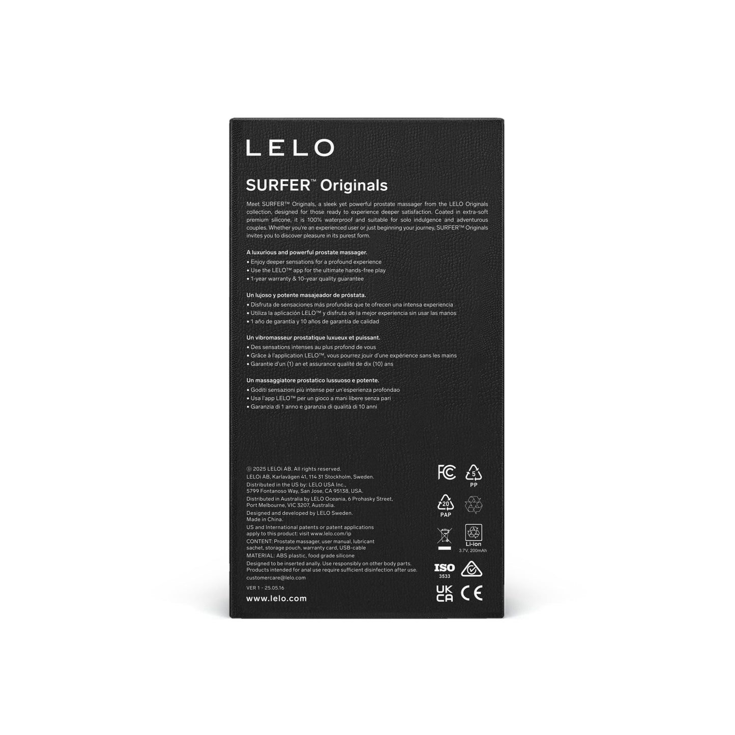 LELO SURFER Originals