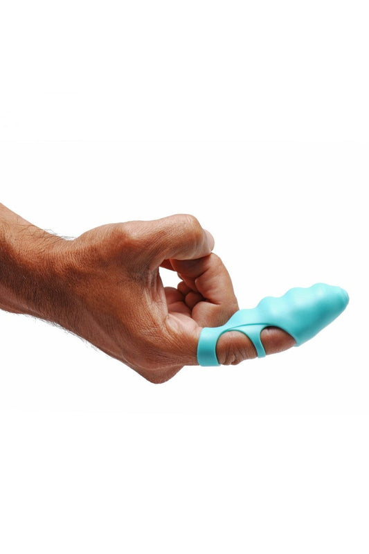 Finger Bang-her Vibe - Teal Free Shipping