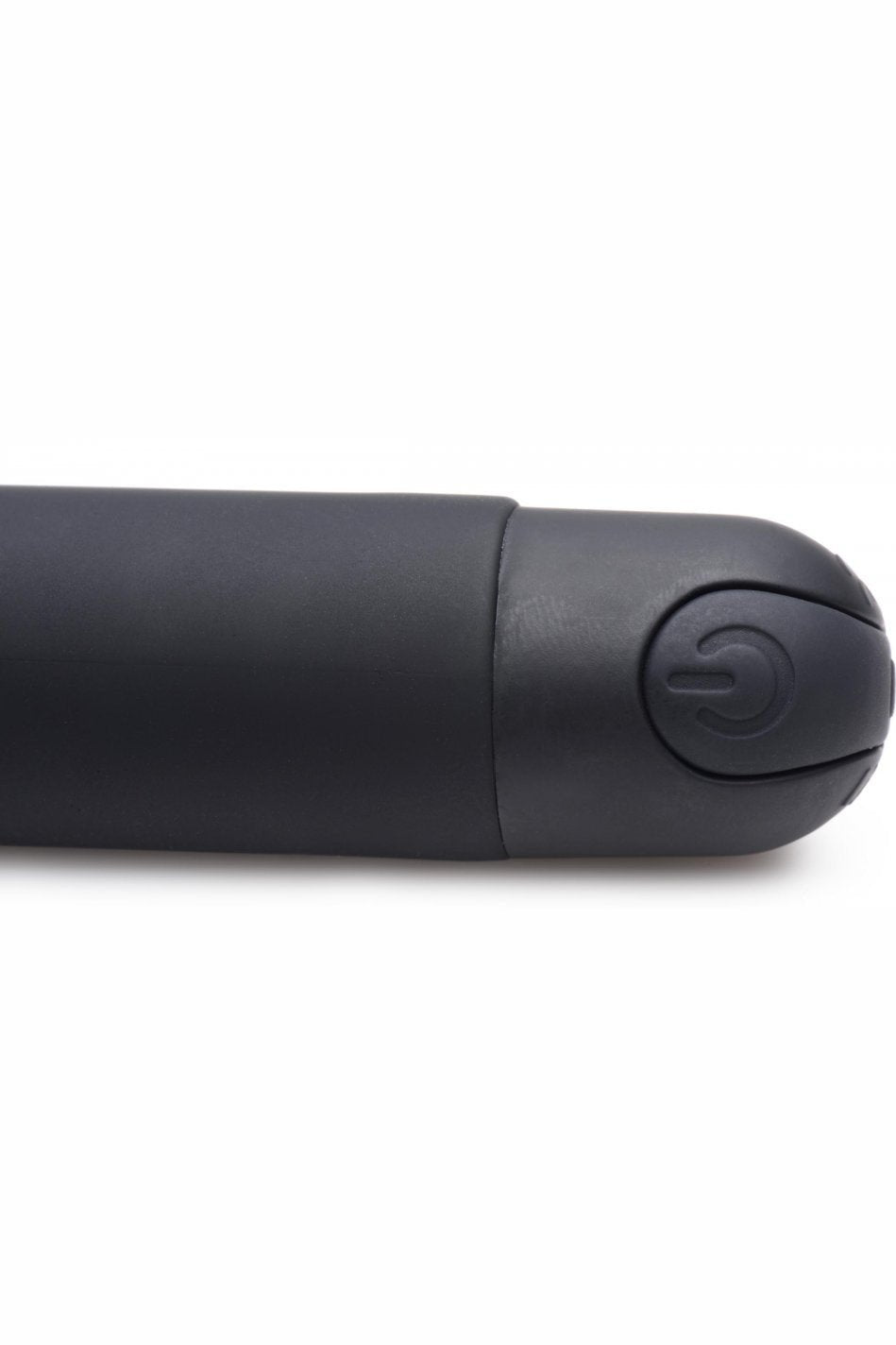 10X Silicone G-Spot Vibrator - Black - Free Shipping