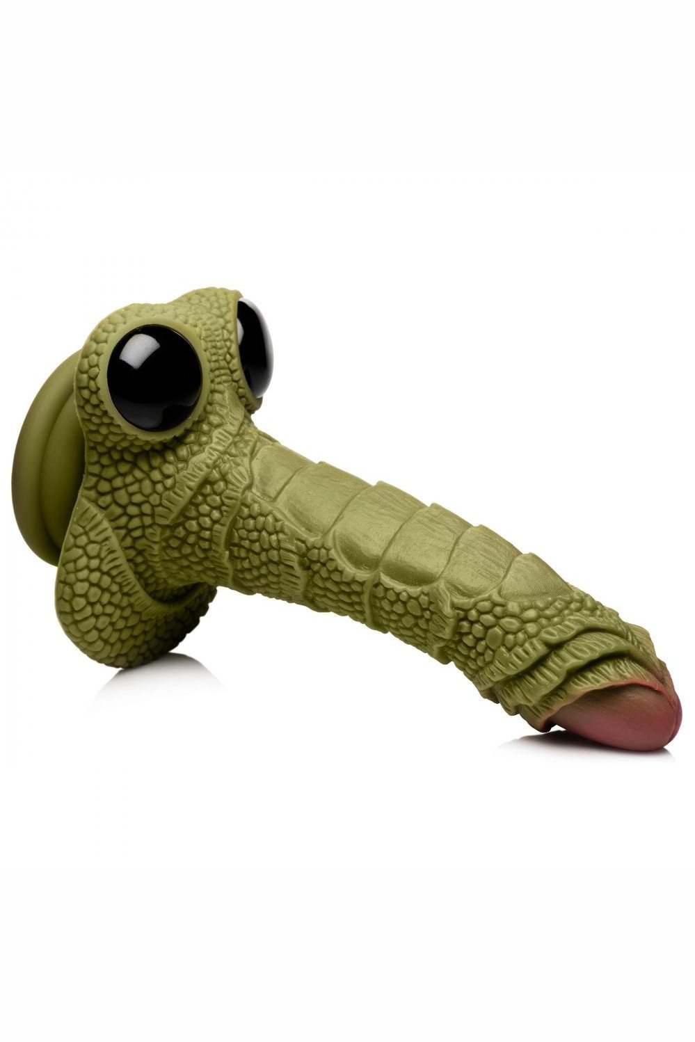 Swamp Monster Green Scaly Silicone Dildo Free Shipping