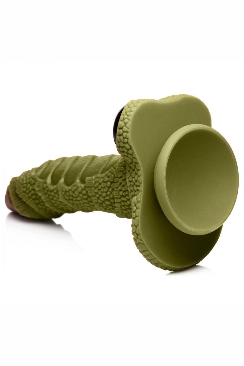 Swamp Monster Green Scaly Silicone Dildo Free Shipping