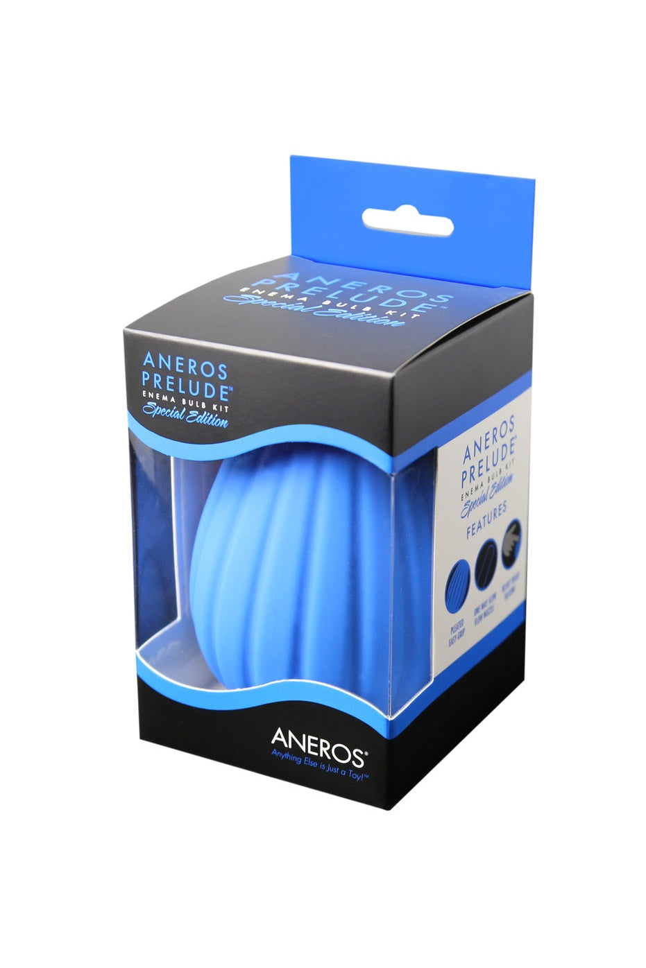 Aneros Prelude Enema Bulb - Blue