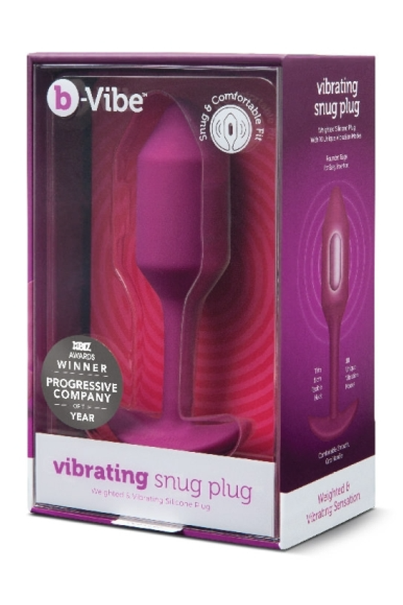 VIBRATING SNUG PLUG 2 | ROSE