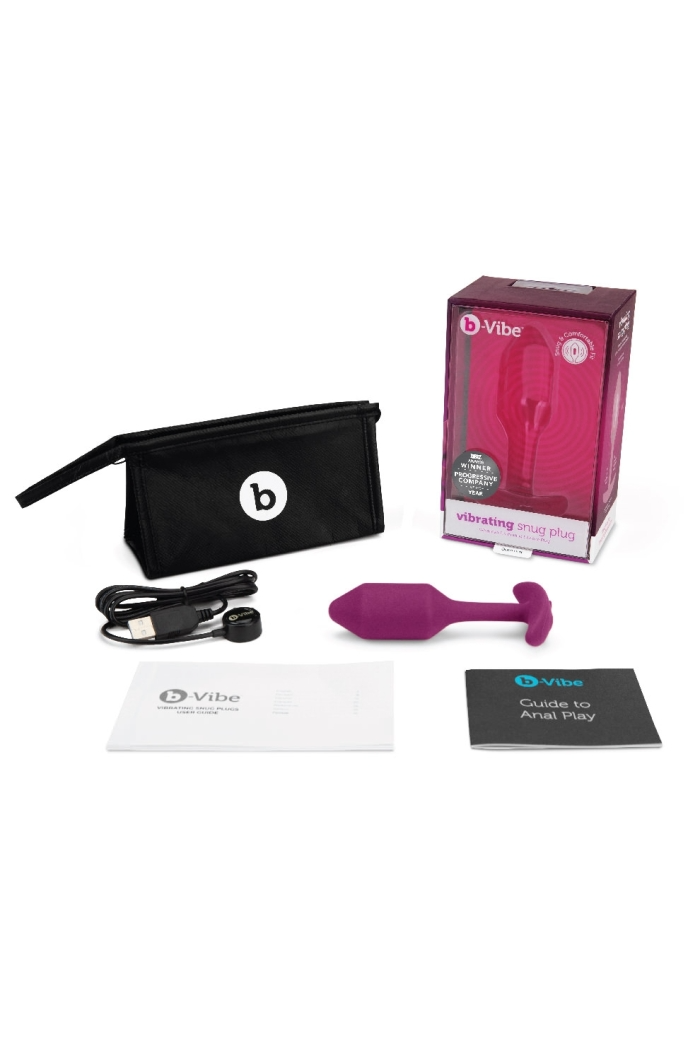 VIBRATING SNUG PLUG 2 | ROSE