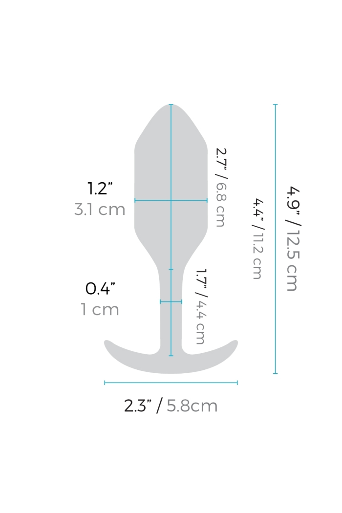 VIBRATING SNUG PLUG 2 | ROSE