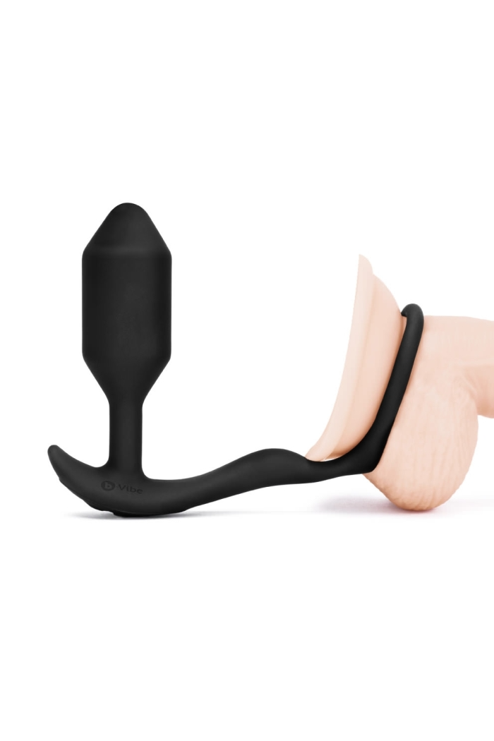 VIBRATING SNUG & TUG | M | BLACK