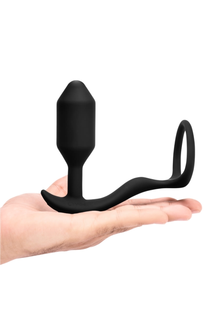 VIBRATING SNUG & TUG | M | BLACK