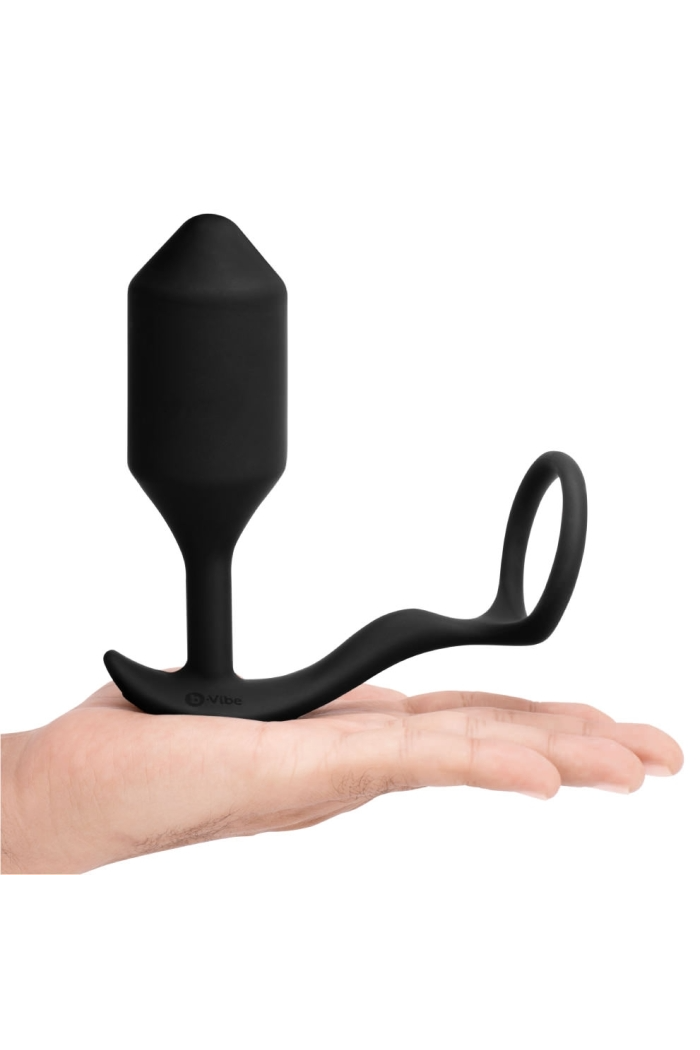 VIBRATING SNUG & TUG | XL | BLACK