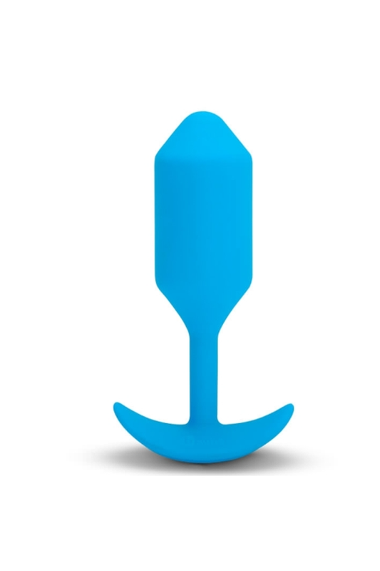 VIBRATING SNUG PLUG | L | BLUE