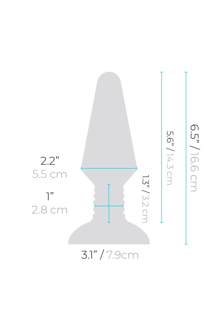 RIMMING PLUG XL | BLACK