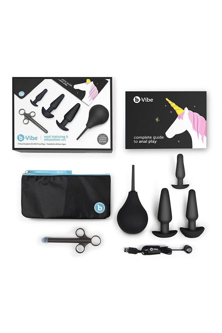 ANAL EDUCATION SET | BLACK - Free Shipping