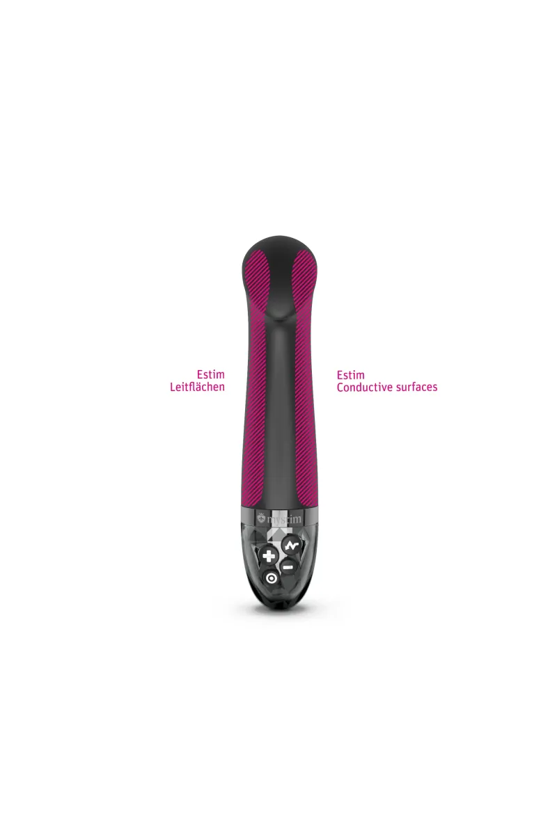 Mystim Right on Ron eStimVibrator, Black