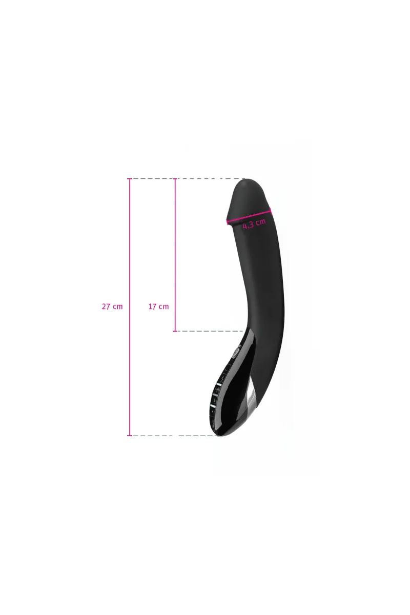 Mystim Tickling Truman eStim Vibrator, Black Edition