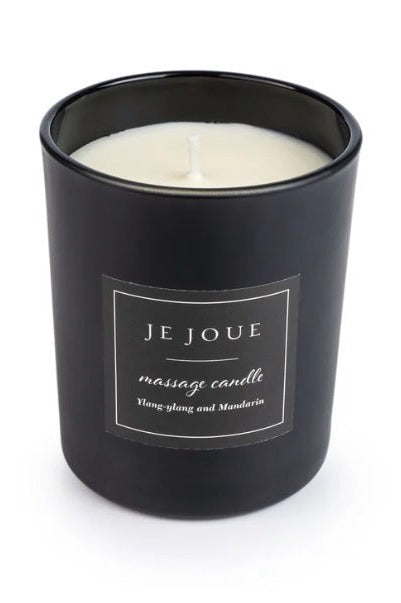 Naughty Gift Set: Black Truth or Dare Cards, Mimi, Massage Candle, Silk Blindfold & Restraint
