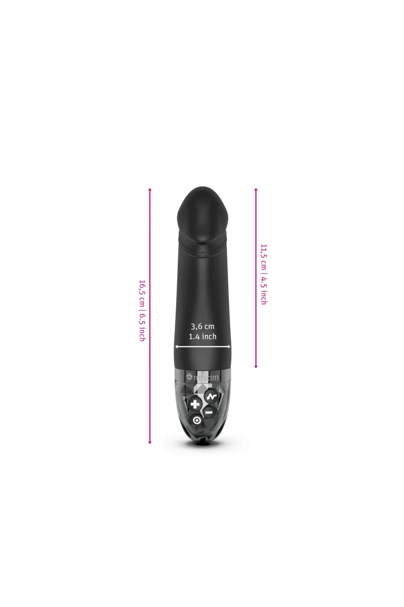 Mystim Real Deal Neal eStimVibrator, Black
