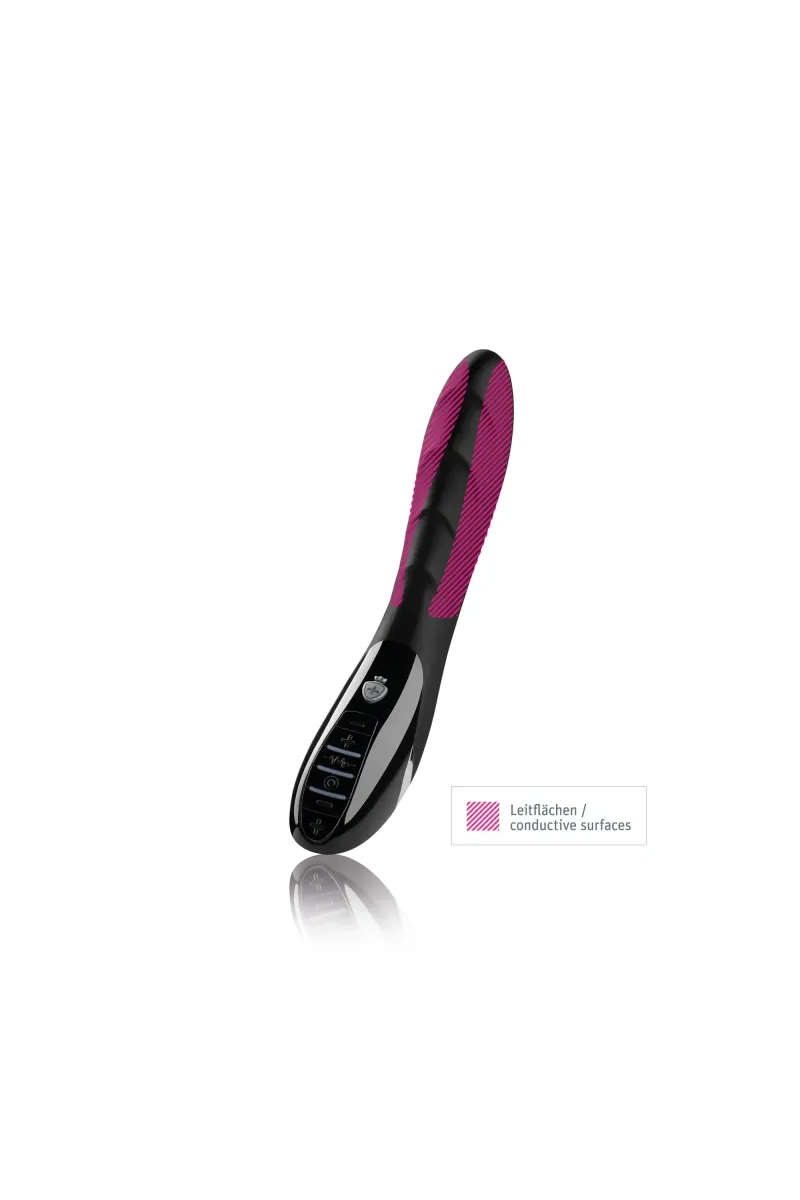 Mystim Sizzling Simon eStim Vibrator, Black Edition